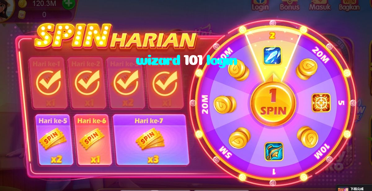 wizard 101 login casino presented on mobile device in Pakistan with slots and live games
